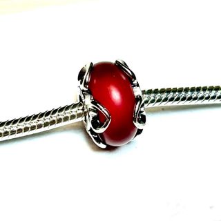 Charm de Cristal Murano ❤️ Rojo