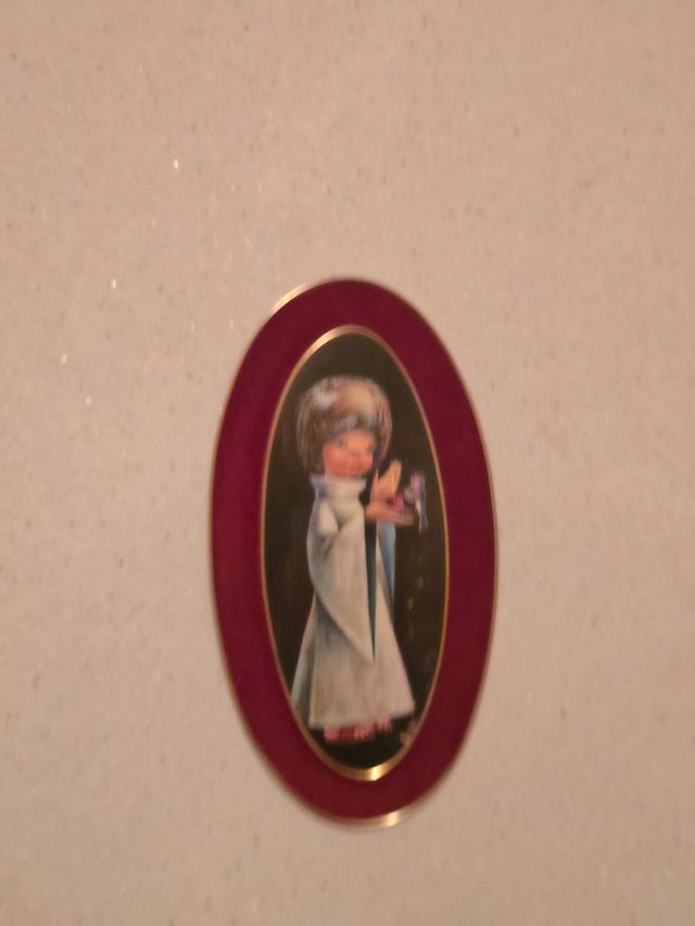 2 Cuadros niño pájaro antiguos el precio es por to