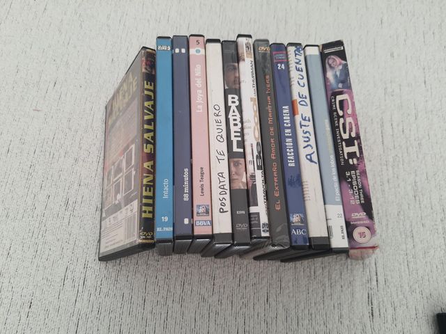12 DVDs Películas Variadas