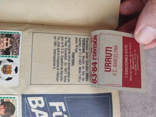 Colección Cromos Liga 83/84
