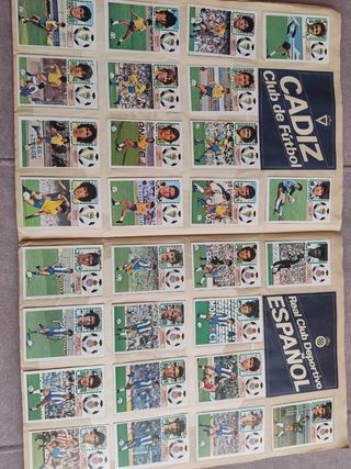 Colección Cromos Liga 83/84
