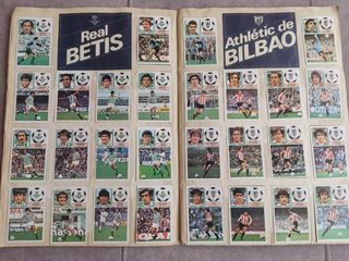 Colección Cromos Liga 83/84