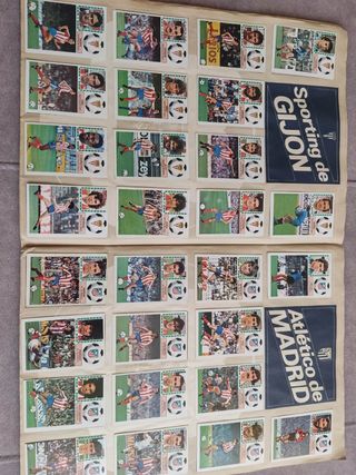 Colección Cromos Liga 83/84