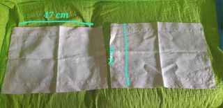 2 Tovagliette lino Zara Home - bianche