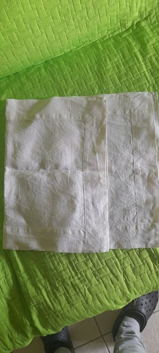 2 Tovagliette lino Zara Home - bianche