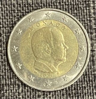 Moneda 2€ Mónaco