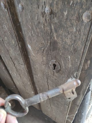 Puerta madera antigua