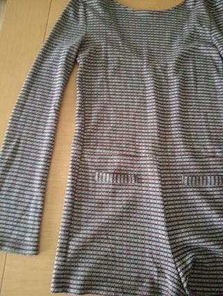 Mono corto Pull&Bear marrón-gris