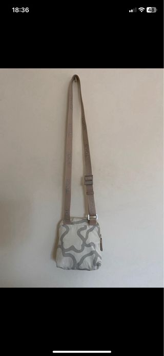 Bolso Tous beige y gris