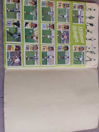 Colección Cromos Liga 82/83