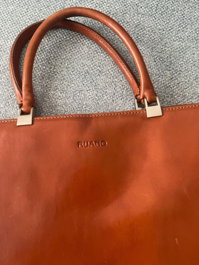 Maletín piel Ruano marrón