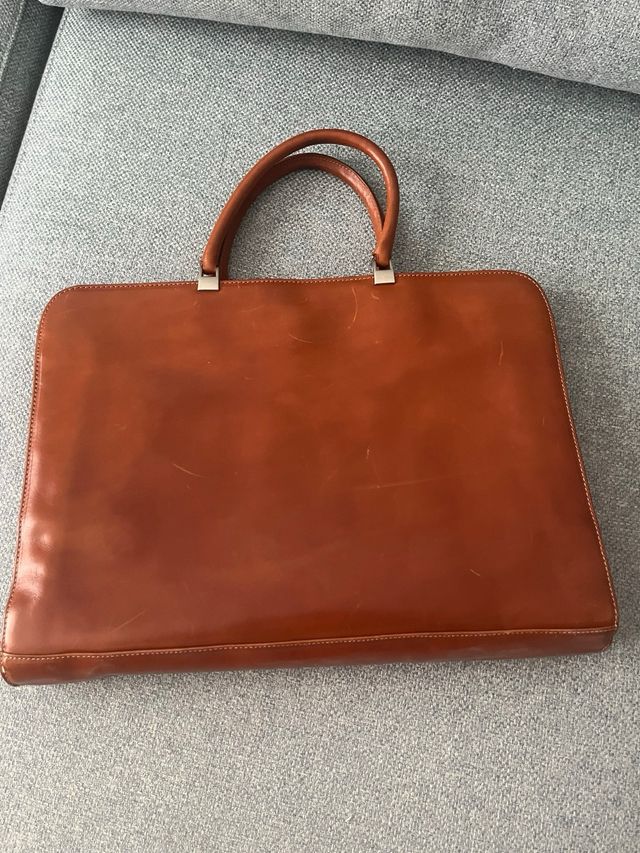 Maletín piel Ruano marrón