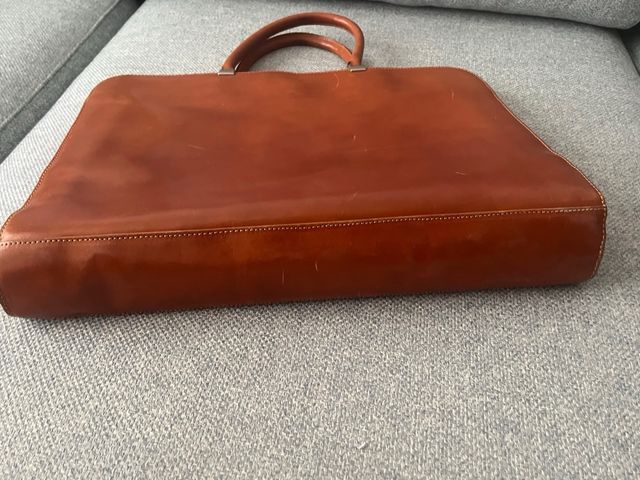 Maletín piel Ruano marrón