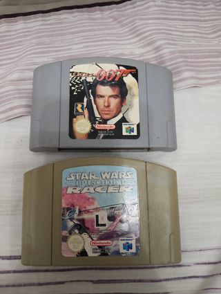 Pack 007 & Star Wars Racer. Nintendo 64:
