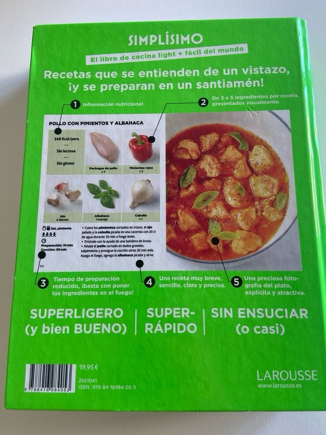 Simplísimo. El libro de cocina light más fácil ...
