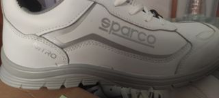 Zapatos Sparco Nitro Blancos - Talla 44