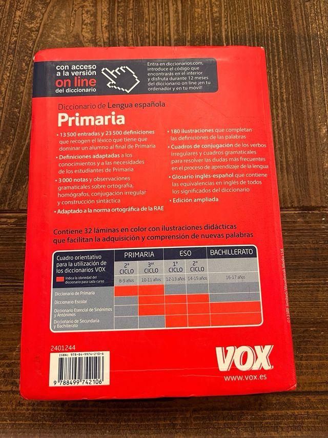 Diccionario de Primaria (Spanish Edition)