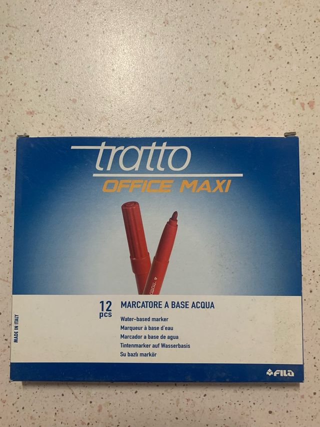 Tratto Office Maxi - Pennarelli Fila - 12pz