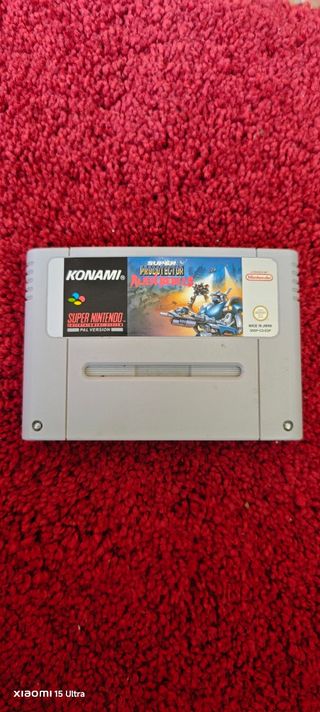Super Probotector Alien Rebels SNES PAL