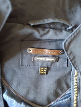 Chaqueta azul mujer entretiempo