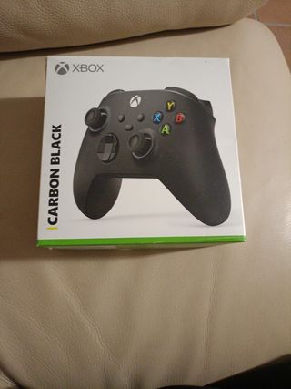 Caja mando Xbox Carbon Black nueva