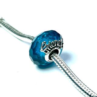 Charm Cristal de Murani Always Friends Azul