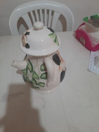 Teiera Ceramica Decorata