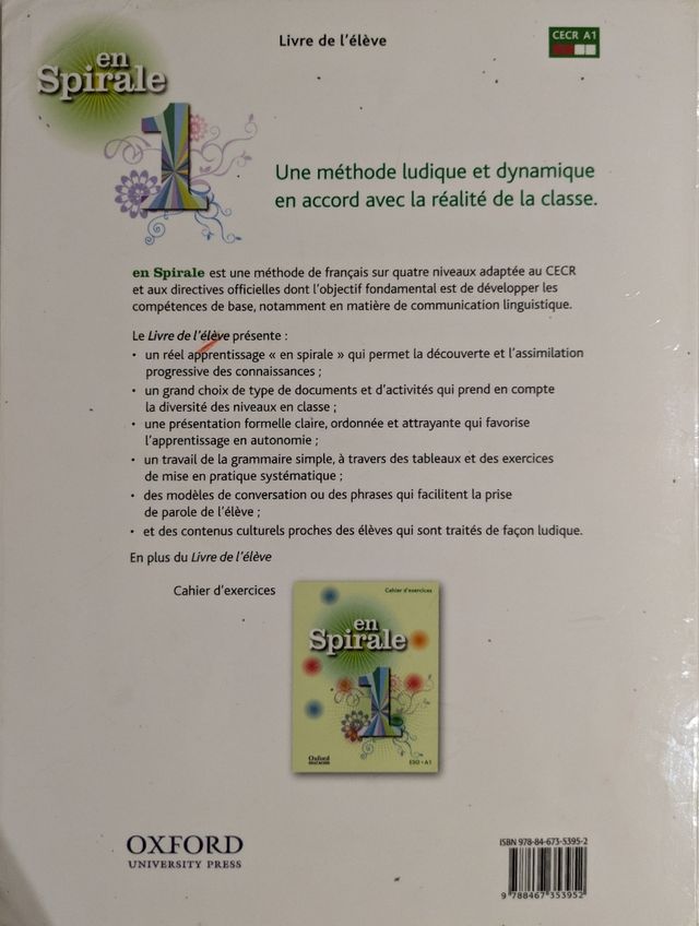 En Spirale 1. Livre de l'élève (Édition 2011)