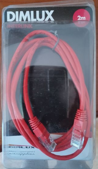 Cable DIMLUX Interlink Ethernet 2m y 2,5m. 10 unid