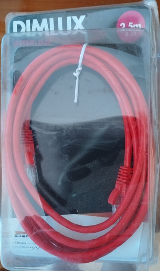 Cable DIMLUX Interlink Ethernet 2m y 2,5m. 10 unid