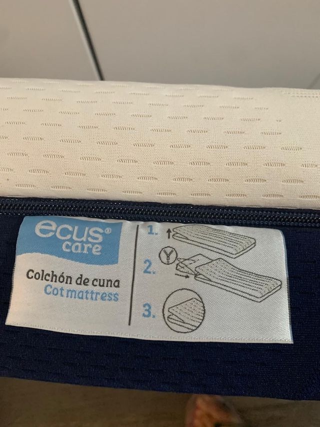 Colchón cuna bebé Ecus Care