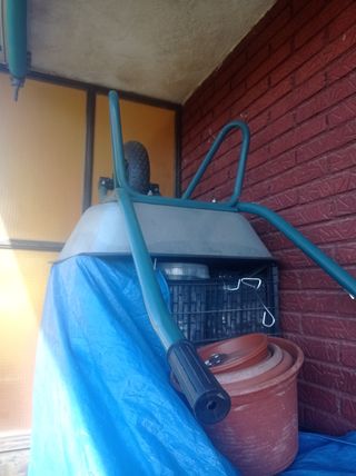 Carretilla jardinería - obras