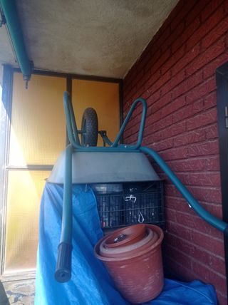 Carretilla jardinería - obras