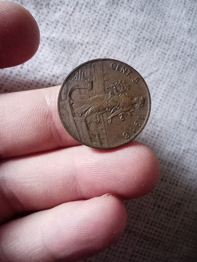 5 Centesimi Italia 1918