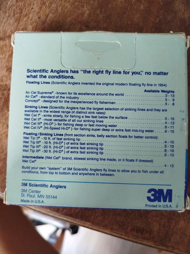 Línea Mosca Scientific Anglers WF-10-F/S