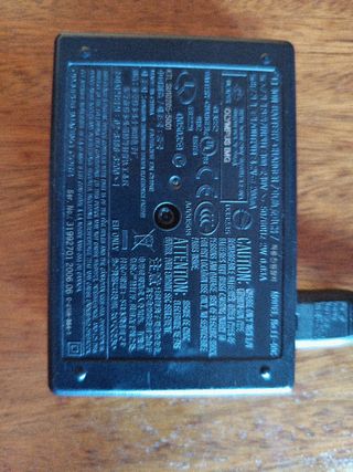 Cargador Olympus cámara fotos