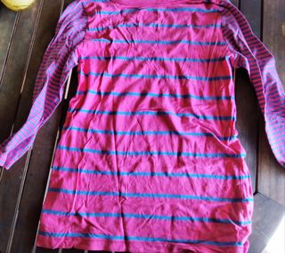 Camiseta Hollister rayas M