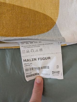 Cojín decorativo IKEA Malín Figur