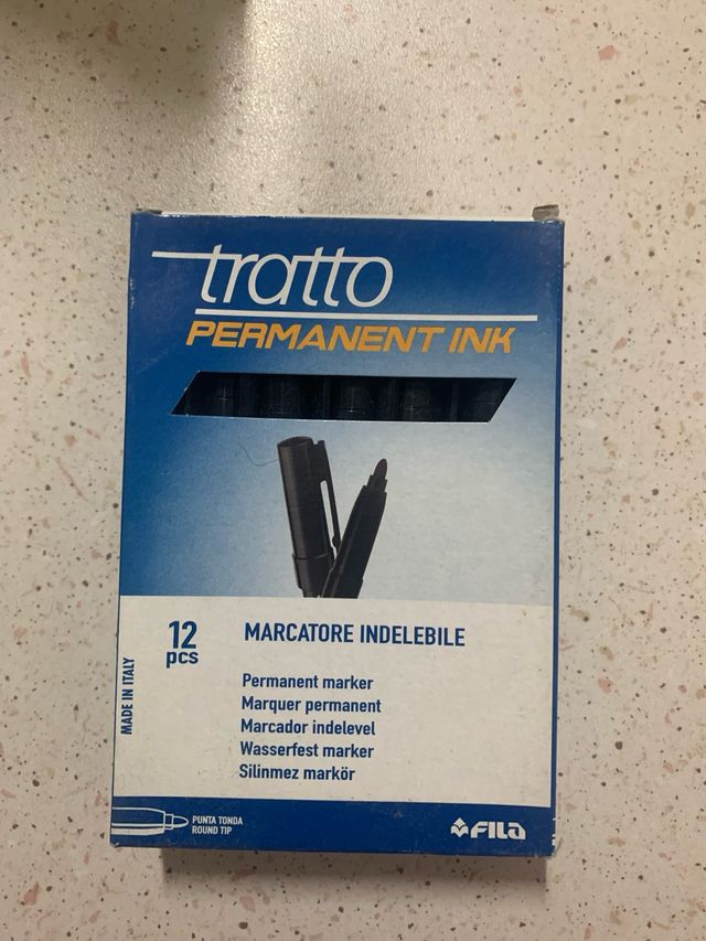 Tratto Fila Pennarelli Indelibili - 12pz