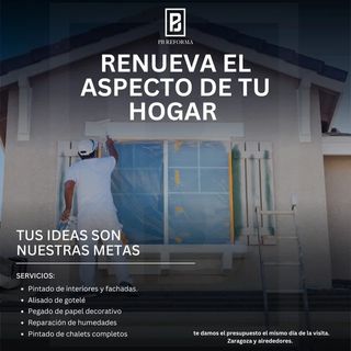 Pintor profesional -  Reformas hogar