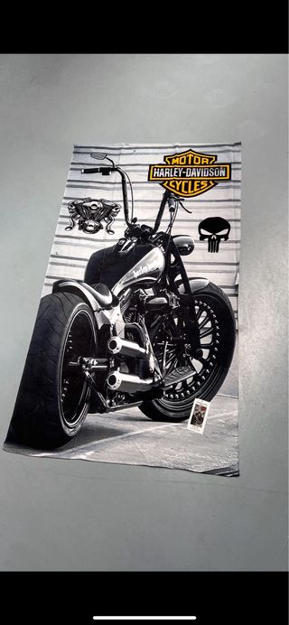 Toalha de praia Harley-Davidson Moto