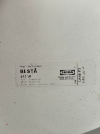 Módulo Bestå Ikea blanco