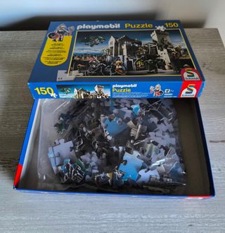 Puzzle Playmobil 150 piezas Castillo