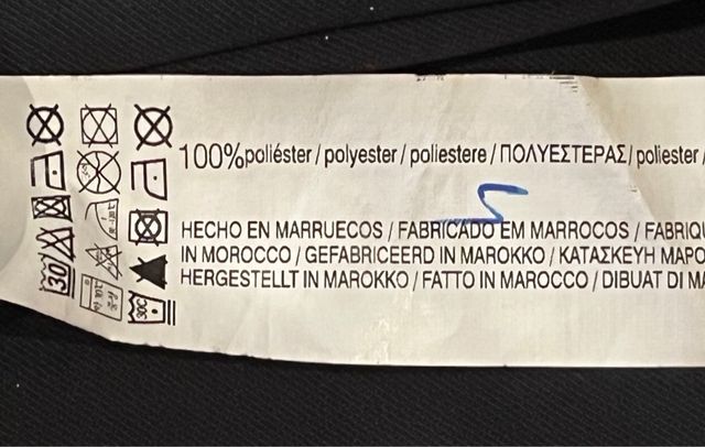 Pantalones PullBear negros, talla S