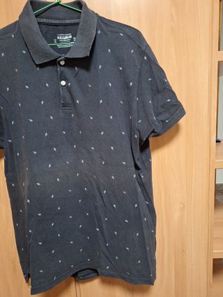 Polo Pull&Bear XL - Negro