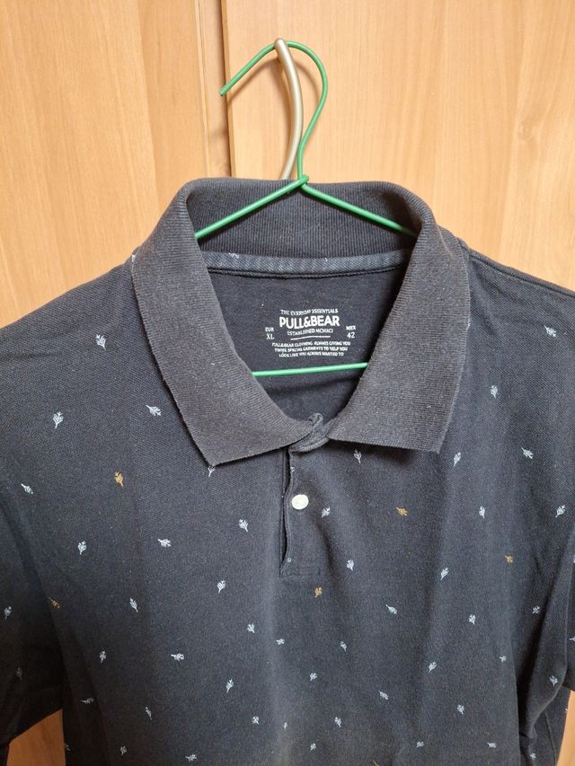 Polo Pull&Bear XL - Negro