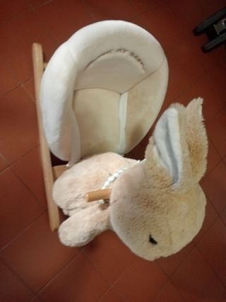 Dondolo coniglio bimbi