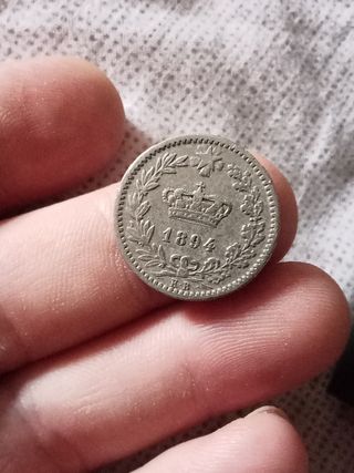 20 Centesimi Italia 1894 regno d'Italia