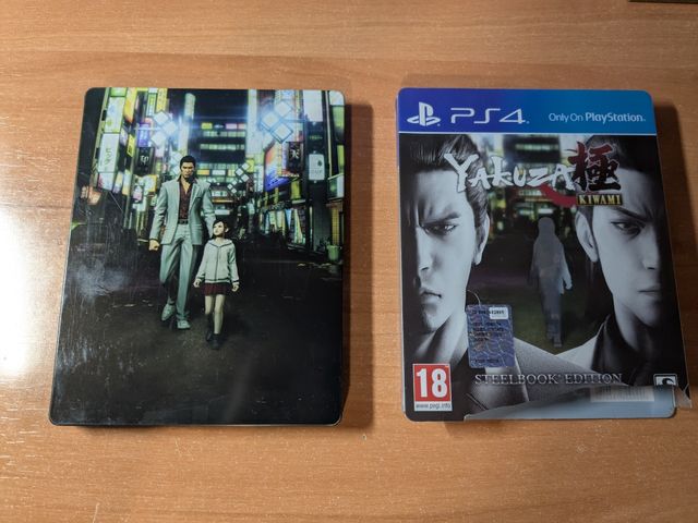 Yakuza Kiwami PS4 Steelbook