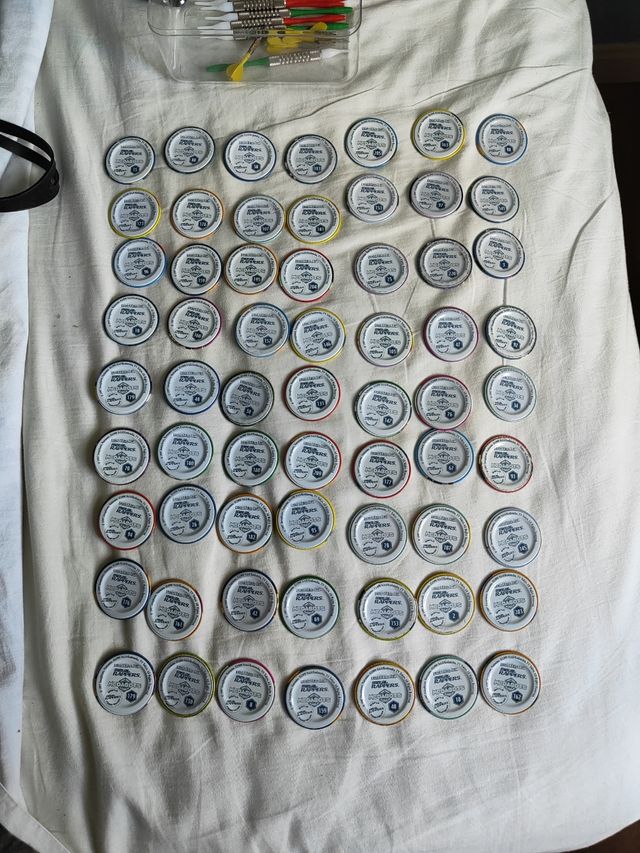 63 Tazos Medabots de metal de 1999